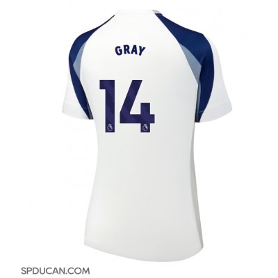 Zenski Nogometni Dres Tottenham Hotspur Archie Gray #14 Domaci 2025-26 Kratak Rukav Zenski Nogometni Dres Tottenham Hotspur Archie Gray #14 Domaci 2025-26 Kratak Rukav